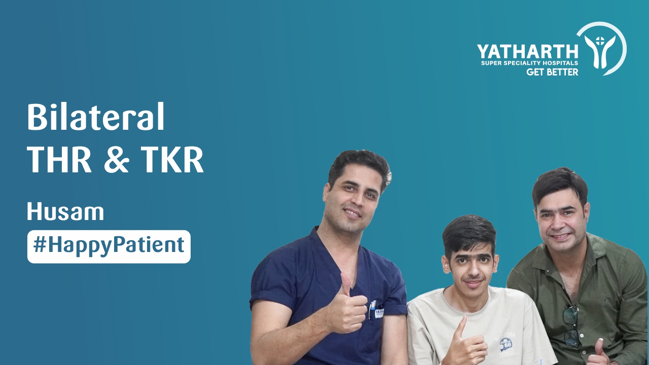 Happy Patient | Successful Bilateral THR & TKR