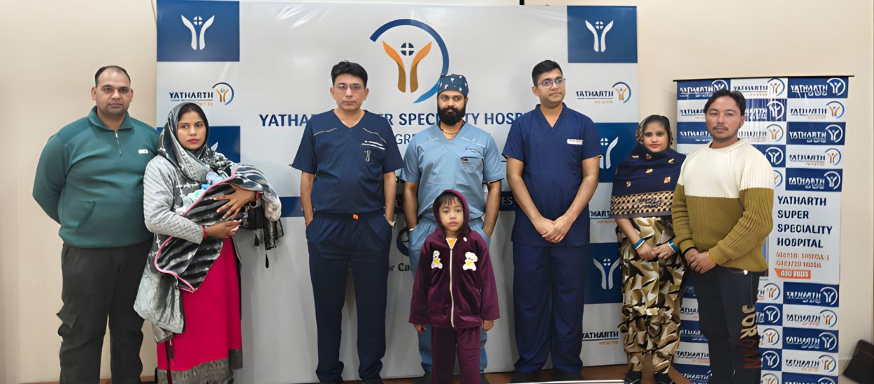 Lifesaving heart surgeries performed on a 20-day old newborn and a 7-year-old child