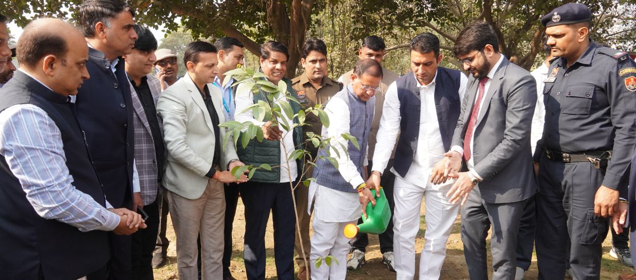 Yatharth Super Speciality Hospital, Sector-88, Greater Faridabad Organises Plantation Drive and Sarpanch Swagat Samaroh