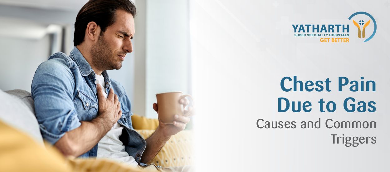 Chest Pain Due to Gas: Causes and Common Triggers