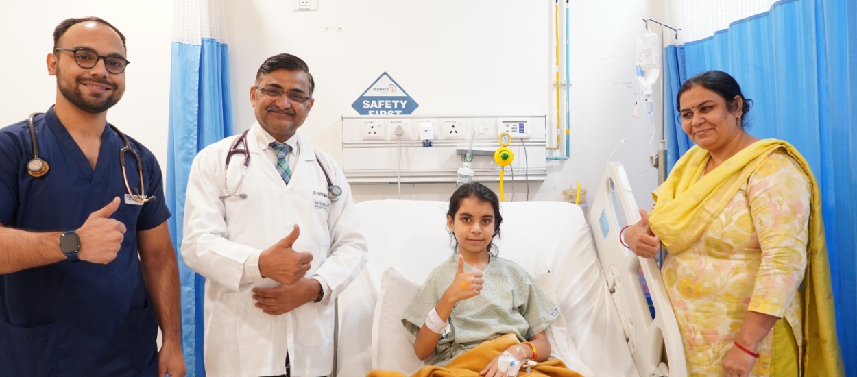 Successfully Save the Life of 11-Year-Old Girl Suffering from Severe Breathlessness