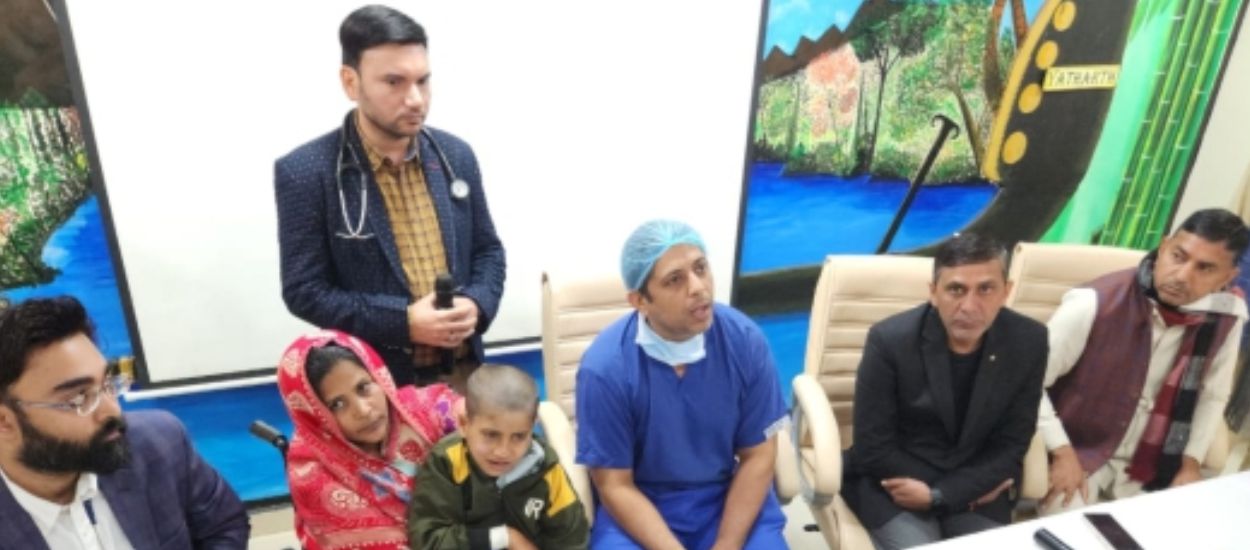 Yatharth Hospital Treats Nine Year Old Accident Victim Free Of Cost