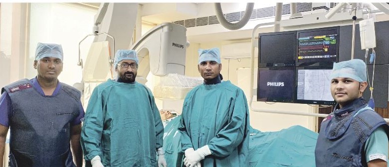 Timely Treatment Saved the Life of a 42 Year old Young Heart Patient