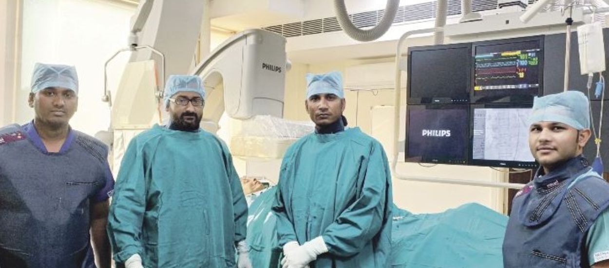 Timely Treatment Saved the Life of a 42 Year old Young Heart Patient