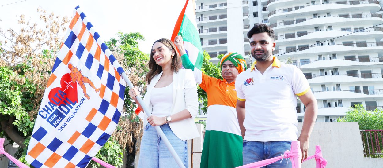 Yatharth Hospitals Unveils New Cardiac Cath Lab with Chalta Rahe Mera Dil Walkathon Led by Manushi Chhillar