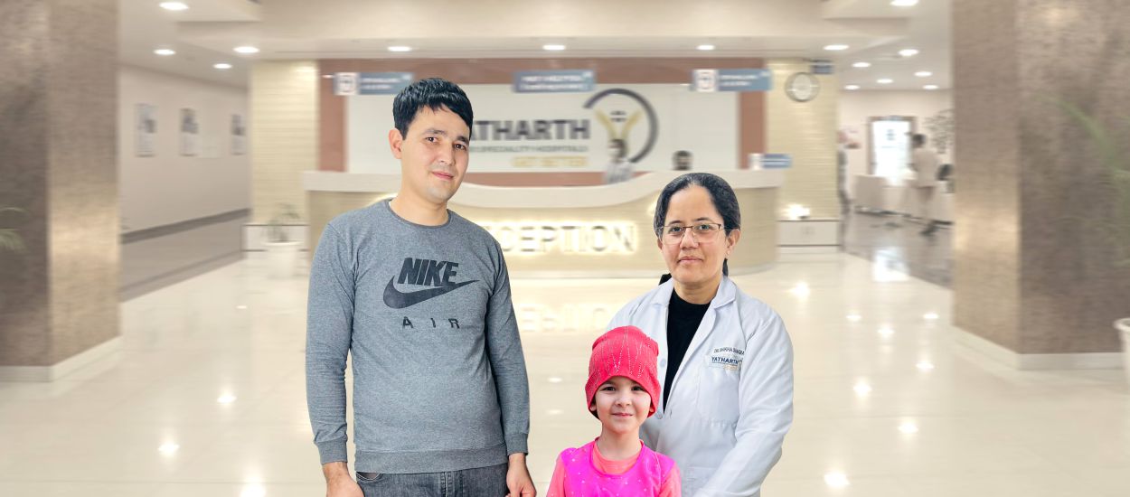 5-Year-Old from Turkmenistan Receives Gift of Hearing with Cochlear Implant Surgery at Yatharth Hospital